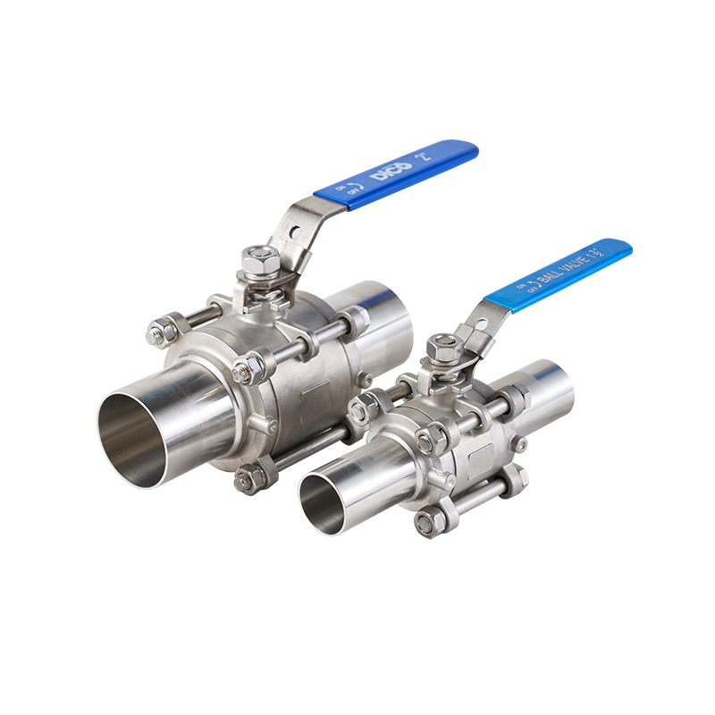 Valve Sanitaire En Trois Pièces
